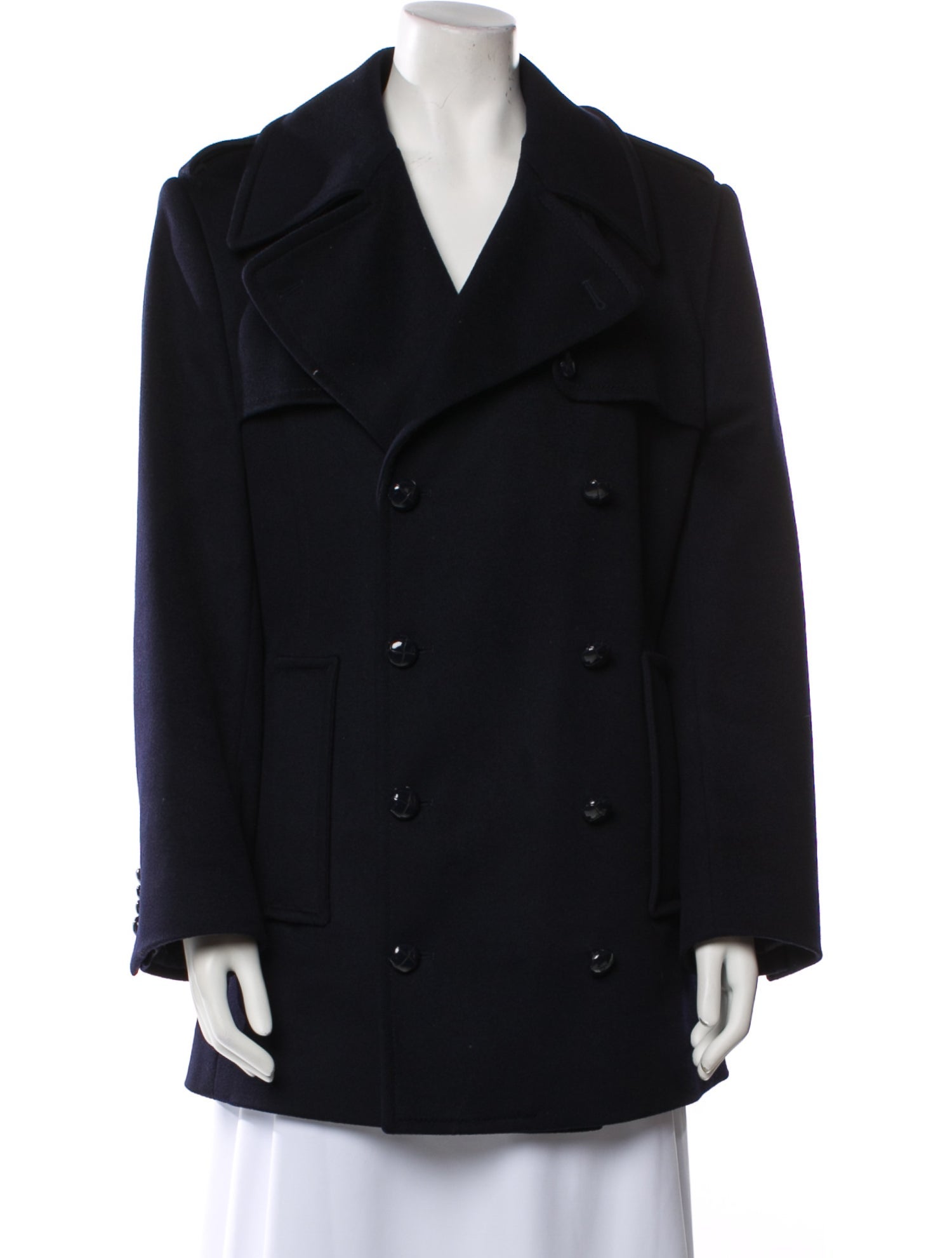Dolce & Gabbana Virgin Wool Peacoat