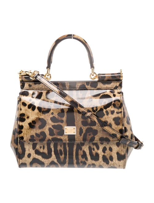 Dolce & Gabbana Patent Leather Top Handle Bag