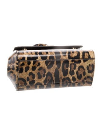 Dolce & Gabbana Patent Leather Top Handle Bag