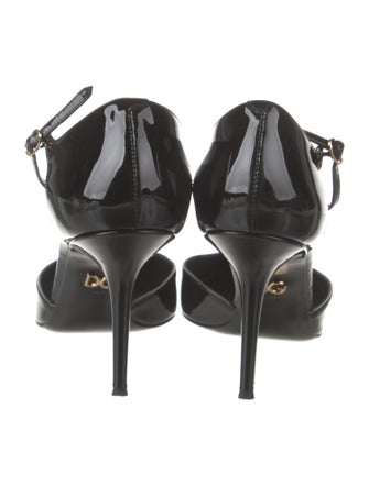 Dolce & Gabbana Patent Leather T-Strap Pumps