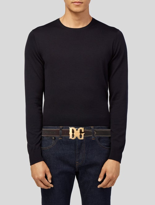 Dolce & Gabbana Leather Belt