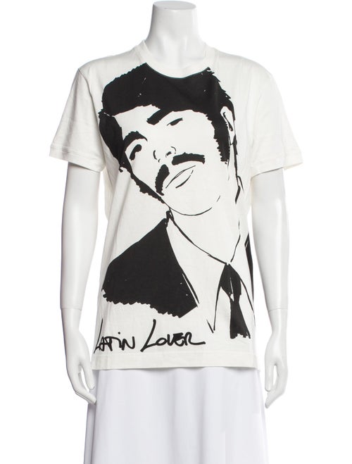 D&G Graphic Print Crew Neck T-Shirt
