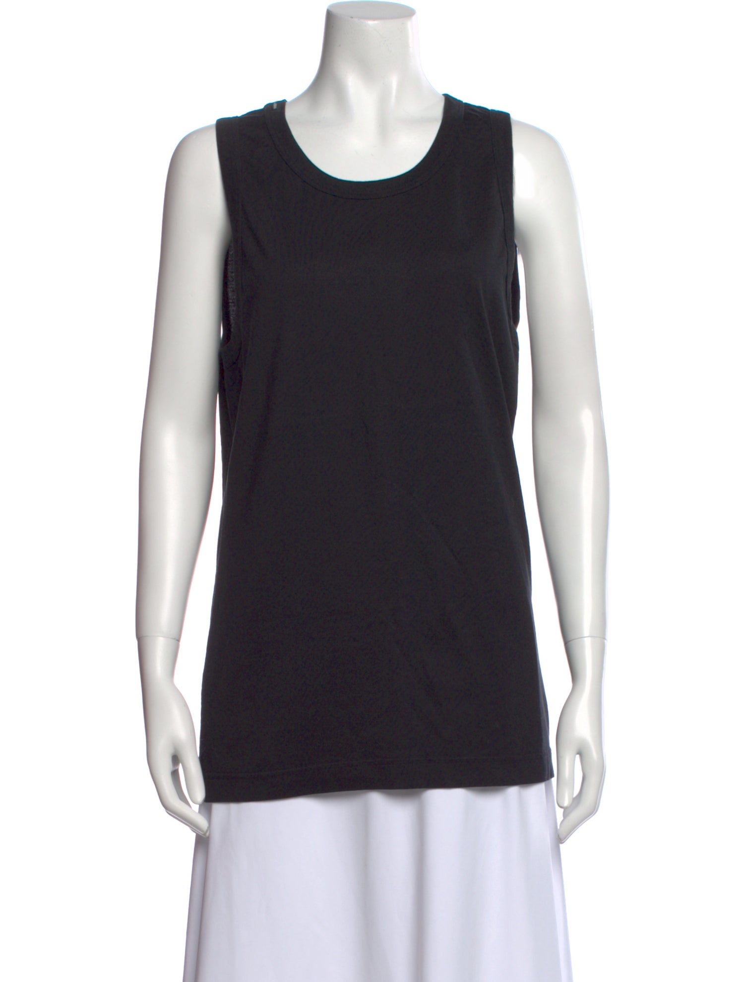 Dolce & Gabbana Scoop Neck Sleeveless Top