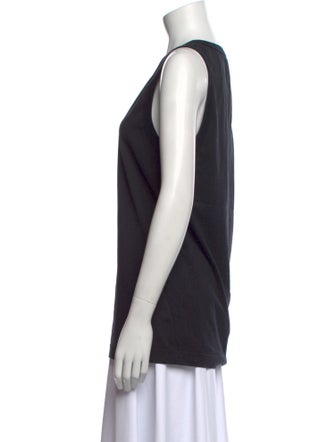 Dolce & Gabbana Scoop Neck Sleeveless Top