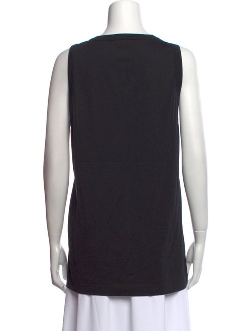Dolce & Gabbana Scoop Neck Sleeveless Top