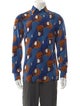 Dolce & Gabbana Silk Printed Dress Shirt