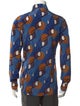 Dolce & Gabbana Silk Printed Dress Shirt