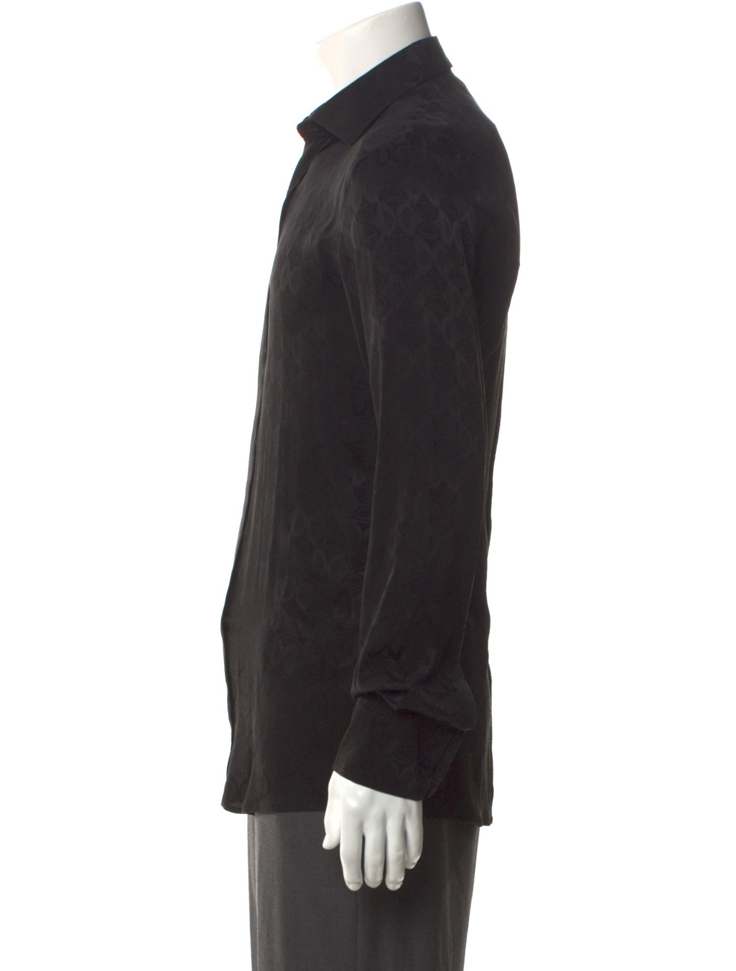 Dolce & Gabbana Silk Long Sleeve Shirt