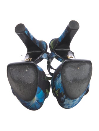 Dolce & Gabbana Floral Print Sandals