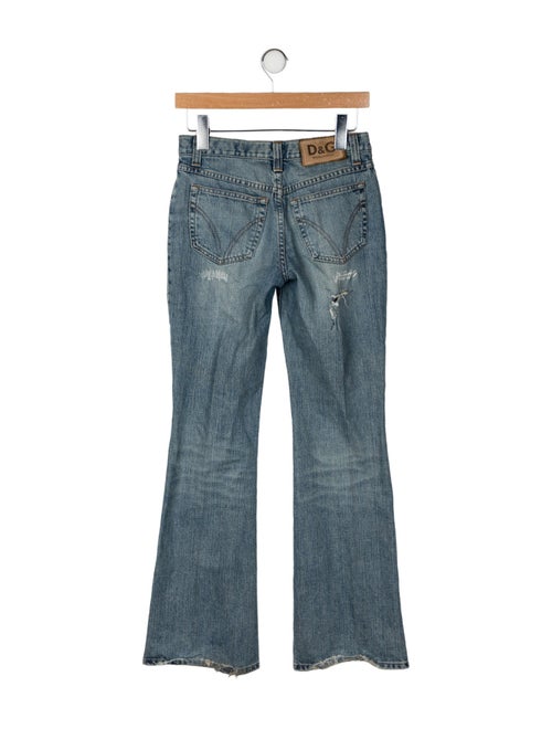 Dolce & Gabbana Mid-Rise Wide Leg Jeans