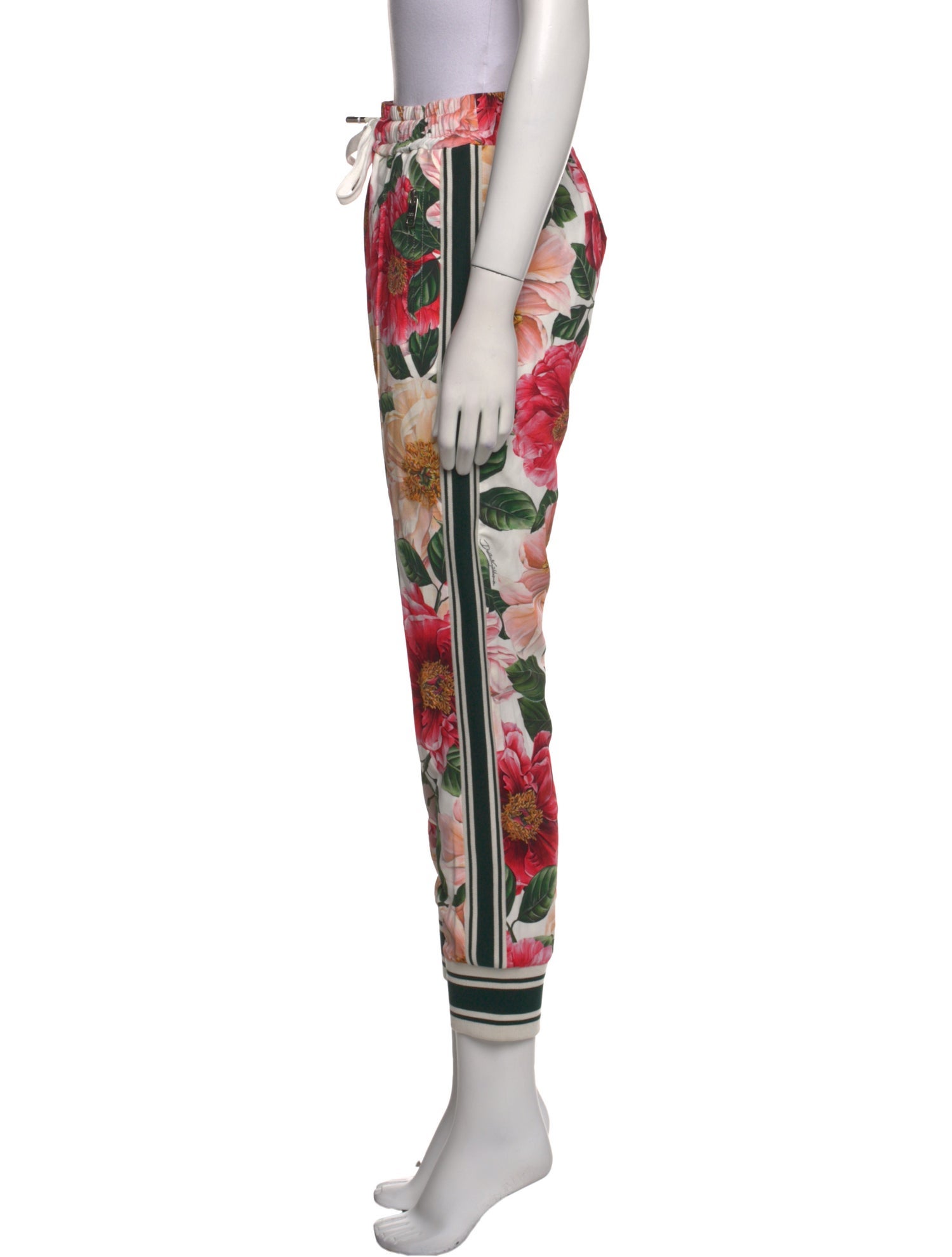 Dolce & Gabbana Printed Skinny Leg Pants