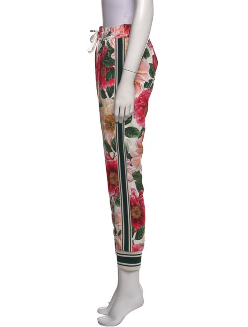 Dolce & Gabbana Printed Skinny Leg Pants