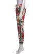 Dolce & Gabbana Printed Skinny Leg Pants