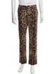 Dolce & Gabbana Animal Print Joggers
