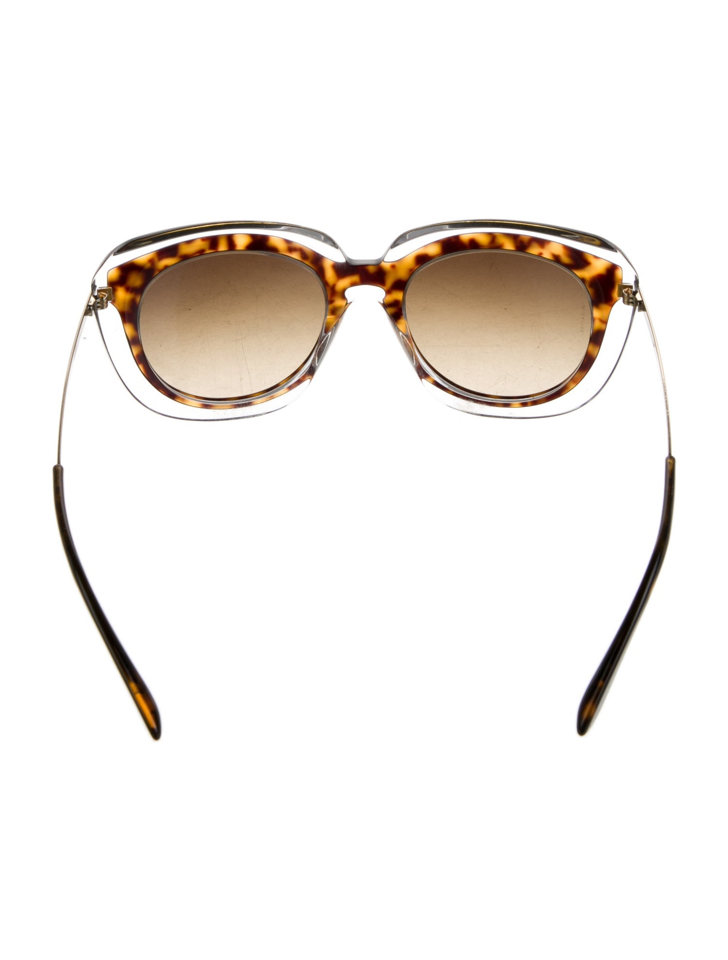 Dolce & Gabbana Oversize Gradient Sunglasses
