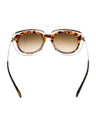 Dolce & Gabbana Oversize Gradient Sunglasses
