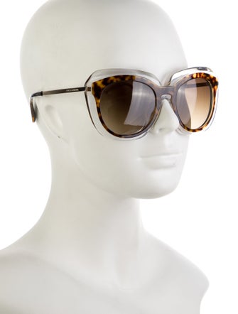 Dolce & Gabbana Oversize Gradient Sunglasses