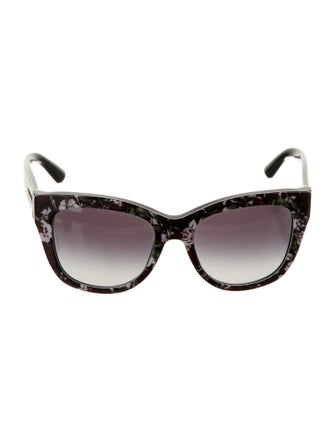 Dolce & Gabbana Cat-Eye Gradient Sunglasses