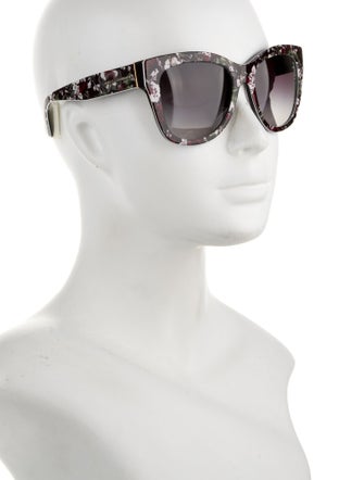Dolce & Gabbana Cat-Eye Gradient Sunglasses