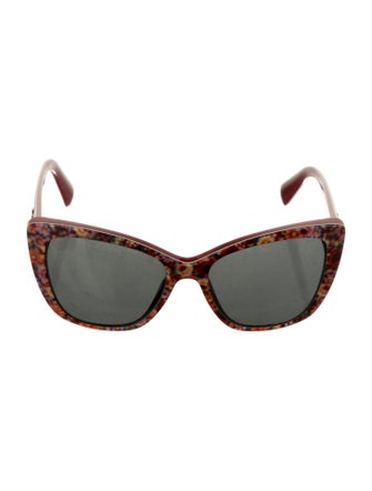 Dolce & Gabbana Cat-Eye Tinted Sunglasses