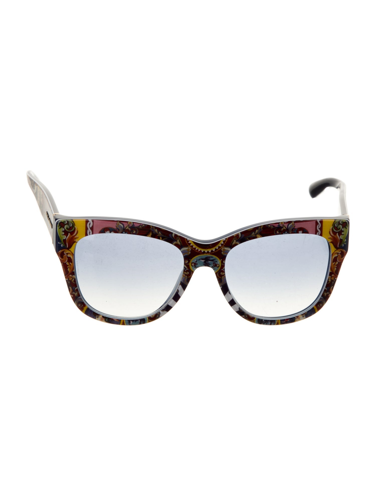 Dolce & Gabbana Cat-Eye Gradient Sunglasses