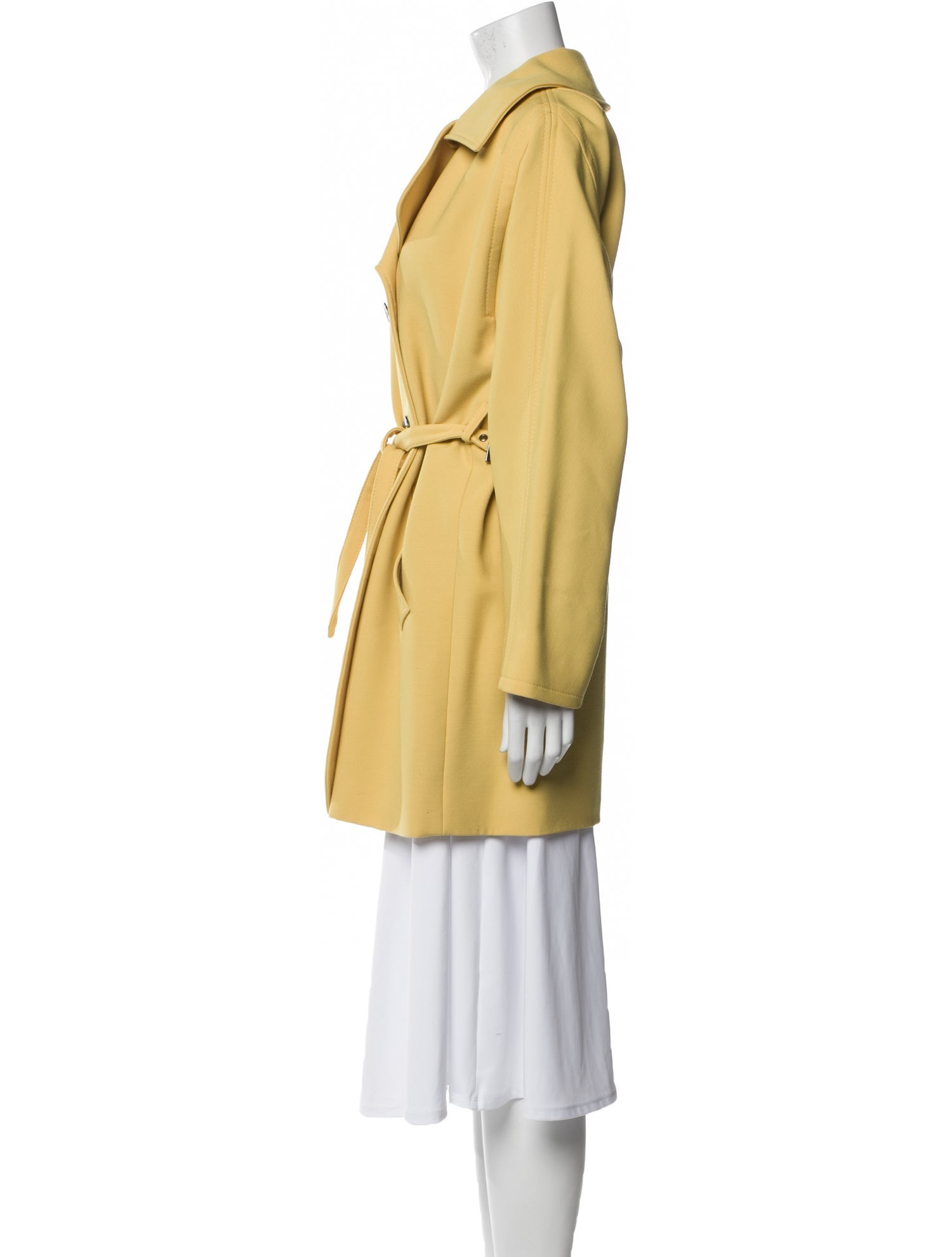 Dolce & Gabbana Virgin Wool Trench Coat