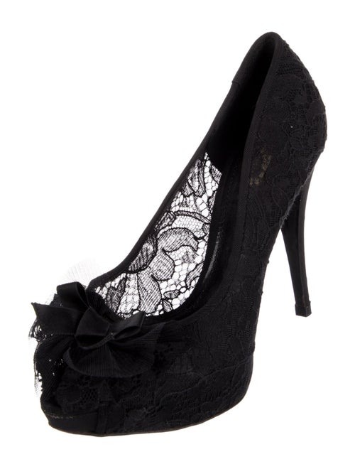Dolce & Gabbana Lace Lace Pattern Pumps