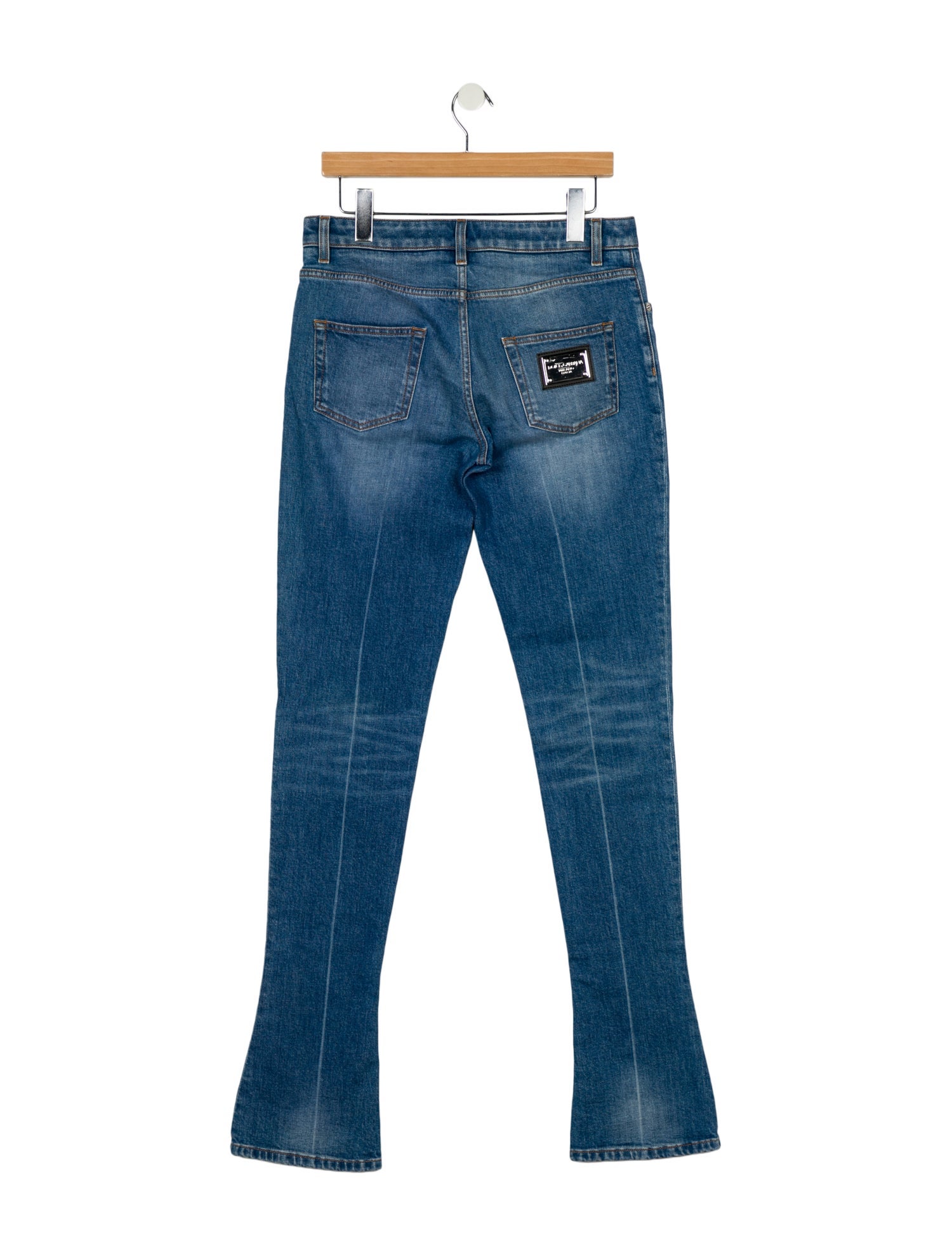 Dolce & Gabbana Mid-Rise Straight Leg Jeans