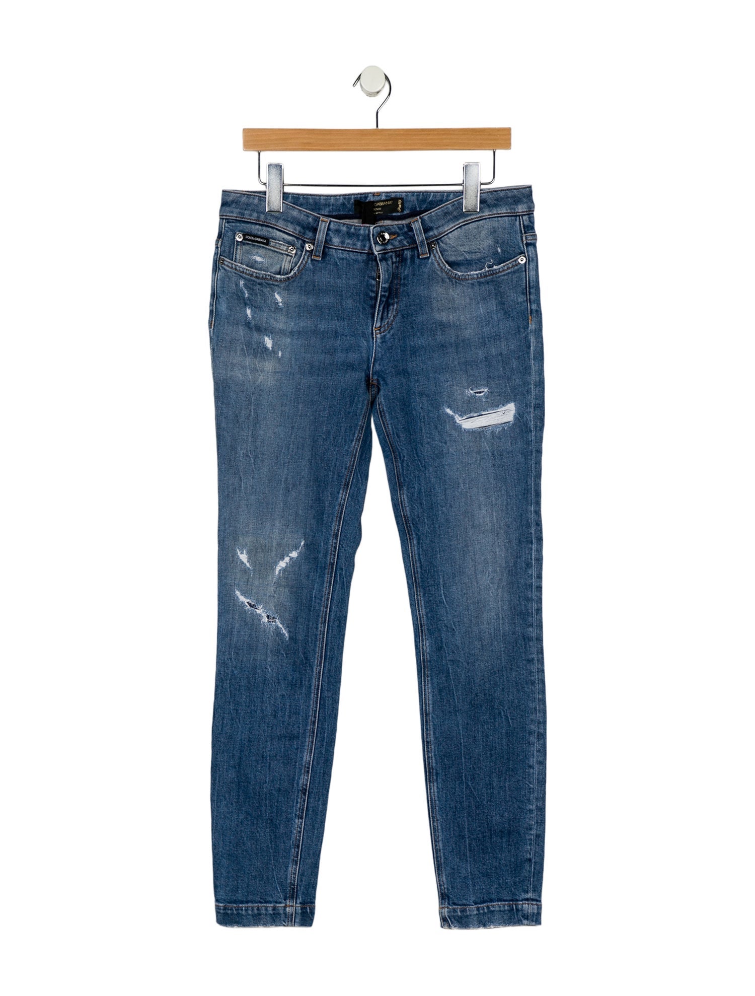 Dolce & Gabbana Mid-Rise Skinny Leg Jeans