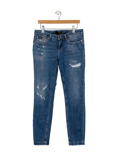 Dolce & Gabbana Mid-Rise Skinny Leg Jeans