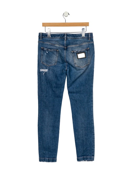 Dolce & Gabbana Mid-Rise Skinny Leg Jeans