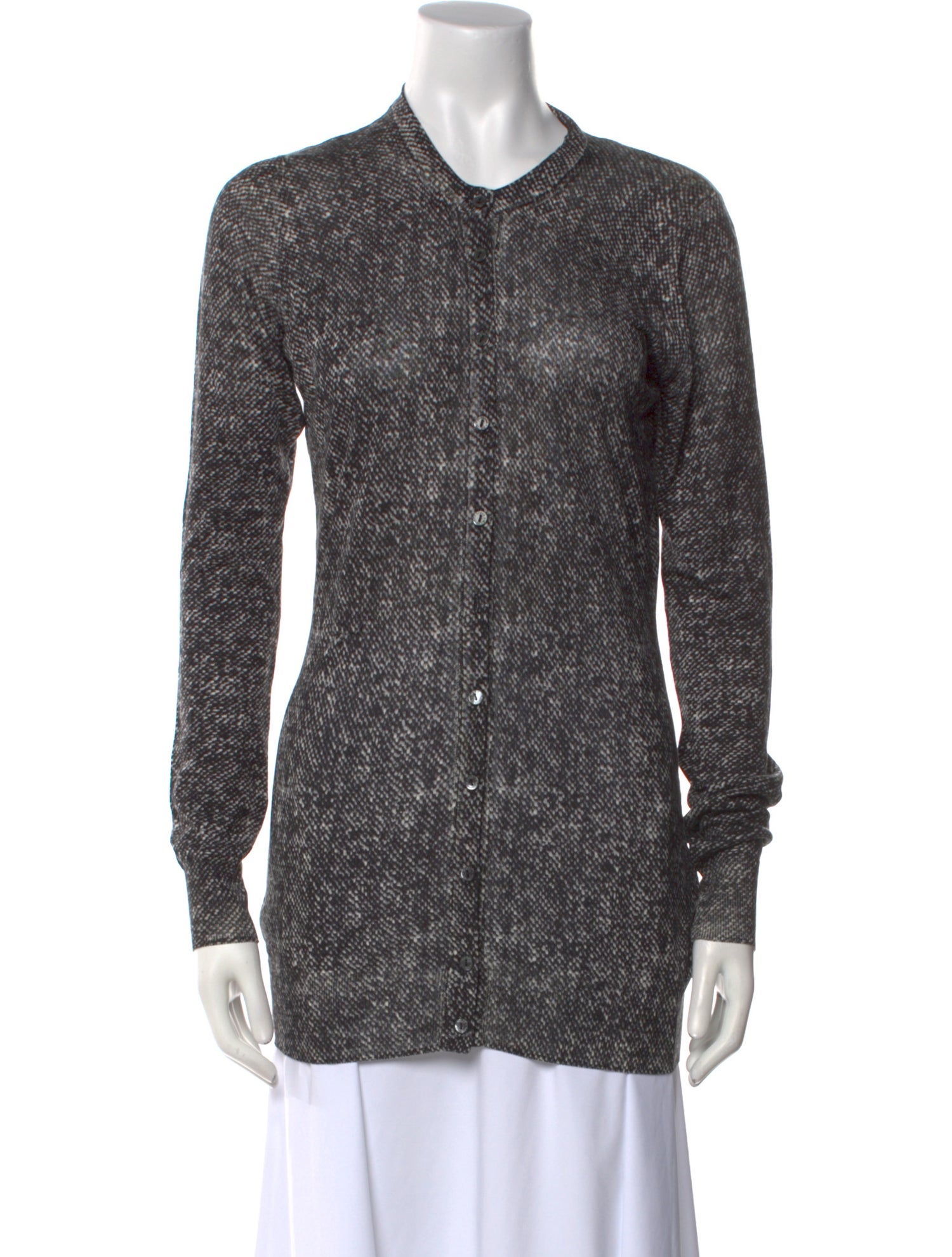 Dolce & Gabbana Silk Crew Neck Tunic
