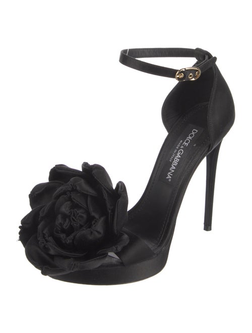 Dolce & Gabbana Satin Sandals