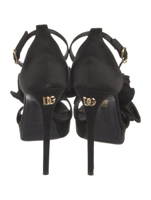 Dolce & Gabbana Satin Sandals