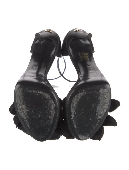 Dolce & Gabbana Satin Sandals