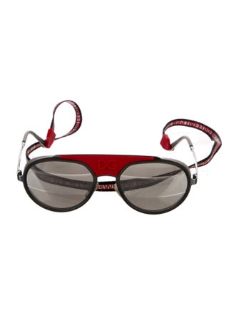 Dolce & Gabbana Aviator Tinted Sunglasses