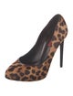 Dolce & Gabbana Ponyhair Animal Print Pumps