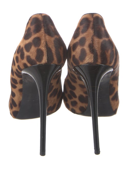 Dolce & Gabbana Ponyhair Animal Print Pumps