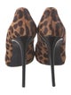 Dolce & Gabbana Ponyhair Animal Print Pumps