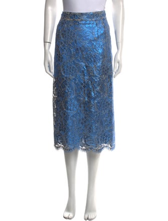 Dolce & Gabbana Lace Midi Length Skirt