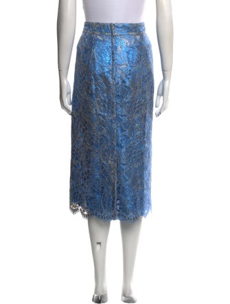 Dolce & Gabbana Lace Midi Length Skirt