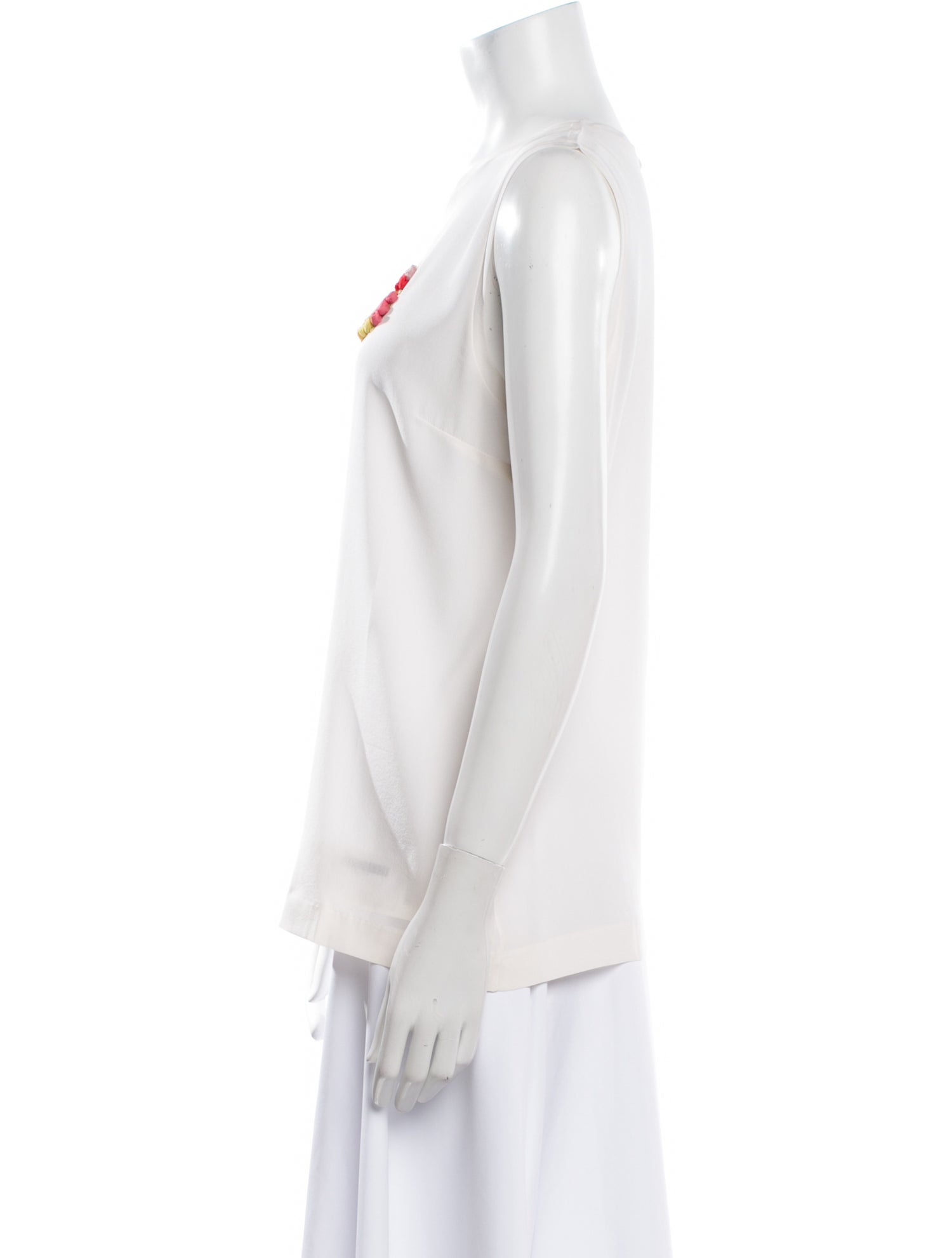 Dolce & Gabbana Silk Graphic Print T-Shirt w/ Tags