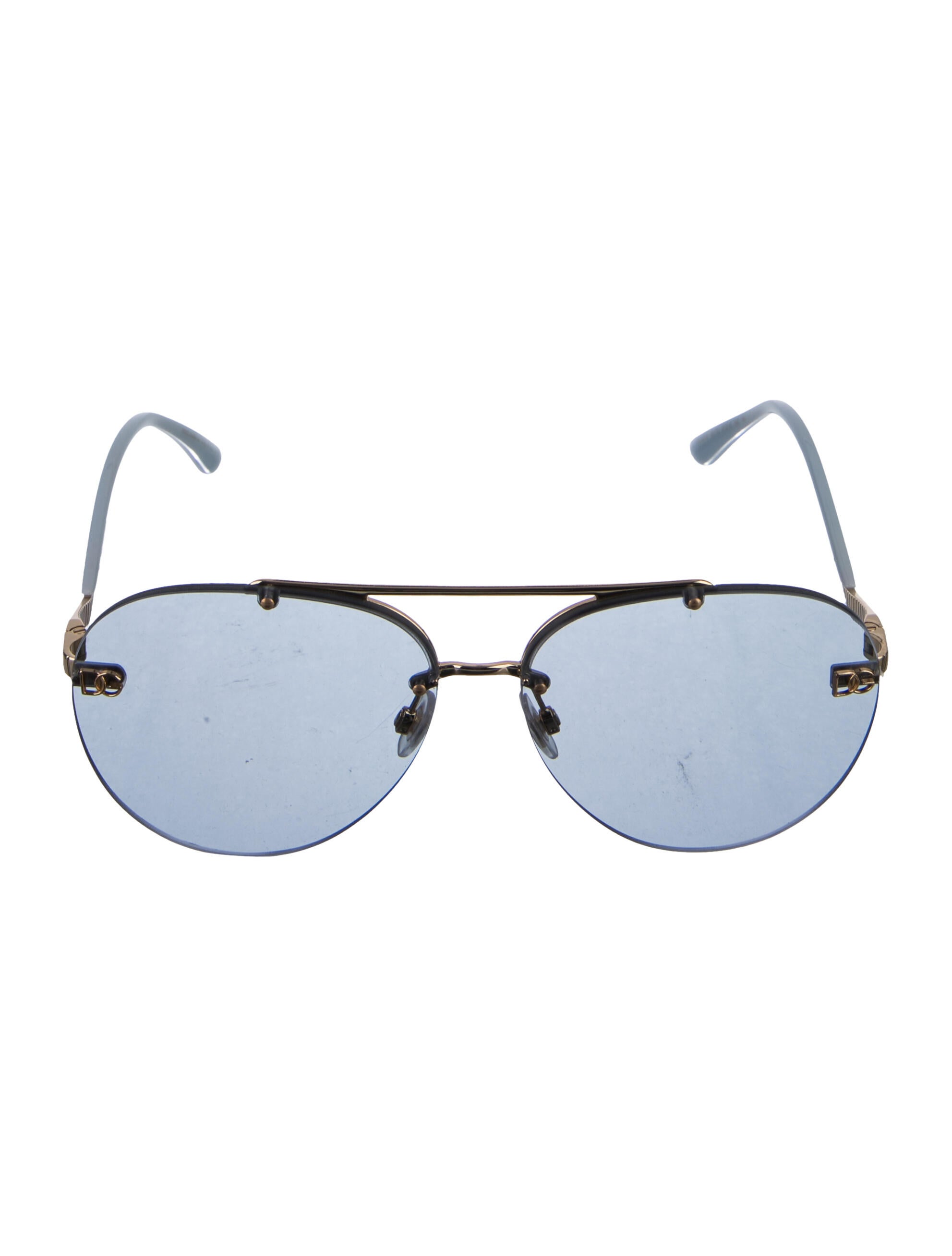 Dolce & Gabbana Aviator Tinted Sunglasses