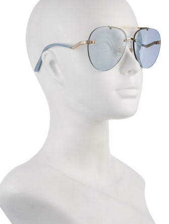 Dolce & Gabbana Aviator Tinted Sunglasses