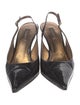 Dolce & Gabbana Patent Leather Slingback Pumps