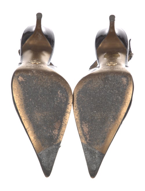 Dolce & Gabbana Patent Leather Slingback Pumps