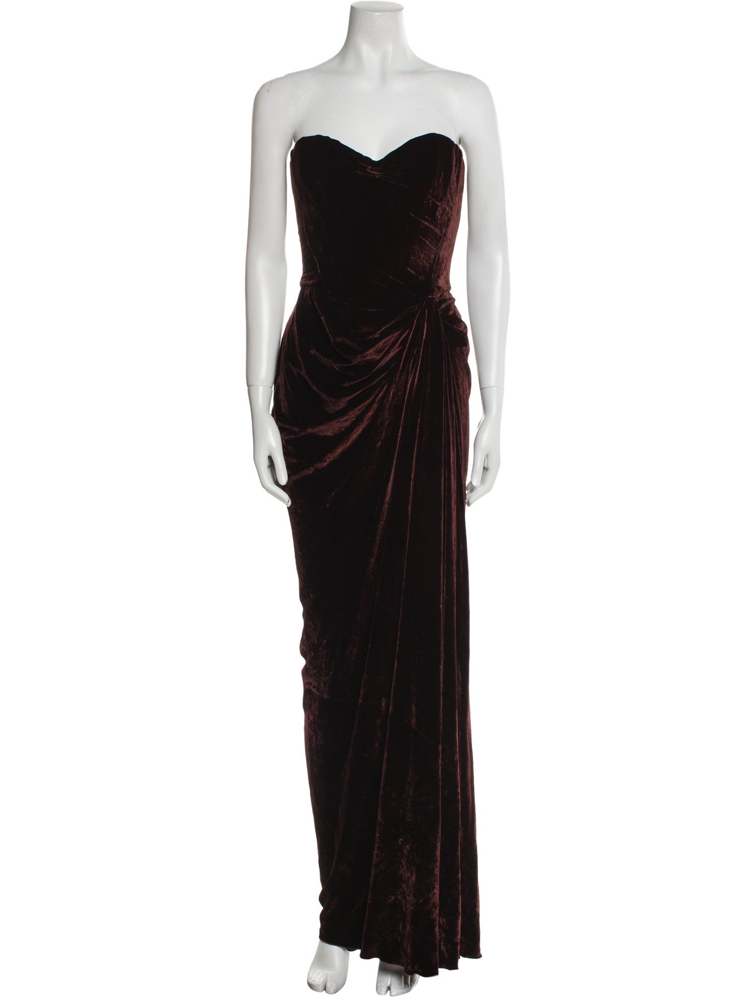 Dolce & Gabbana Velvet Long Dress