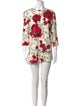 Dolce & Gabbana Floral Print Mini Dress