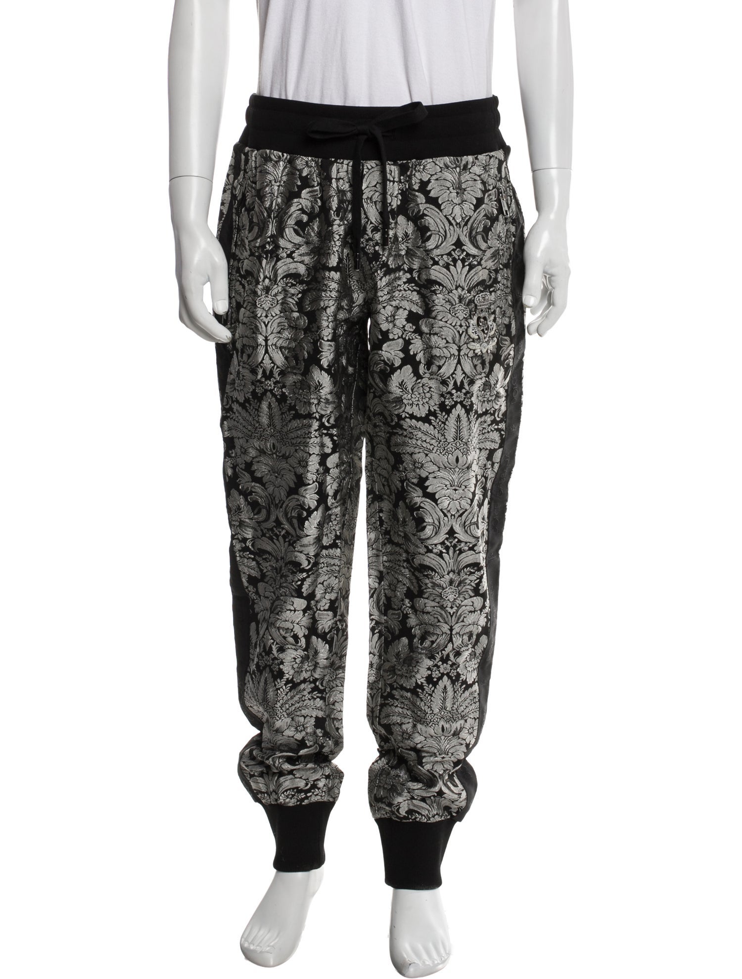 Dolce & Gabbana Paisley Print Pajama Bottoms