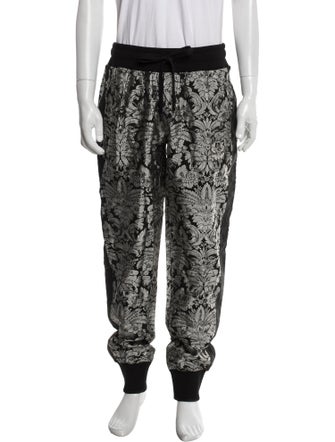 Dolce & Gabbana Paisley Print Pajama Bottoms